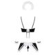 Женское Эротическое бельё костюм горничной Obsessive Maid set Чёрный S/M ( SO7715 ) - изображение 4