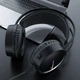 Дротові Ігрові навушники Hoco W100 Touring Gaming Hi-Res Gaming з мікрофоном та RGB підсвічуванням для комп'ютера Black - зображення 2