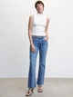 Топ женский Mango Perez 47017121-05 XL Экрю (8445922139094) - изображение 3