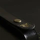 Ежедневник со сменным блоком в кожаной обложке Маршал черный с ремешком А5 Maple 0259 - изображение 2