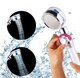 Турбо лейка c вентилятором и фильтром вращение 360° TURBOCHARGED SHOWER HEAD СИНЯЯ - изображение 4