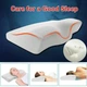 Подушка ортопедическая для здорового сна memory latex pillow мягкая с эффектом памяти - изображение 9