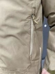 Куртка тактическая WOLFTRAP Softshell, цвет Койот, размер M, зимняя мужская куртка софтшелл для военных - изображение 8