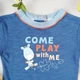 Боді для хлопчика Hawk Kids AL4000035 62 см Синій - зображення 2