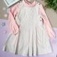 Костюм летний для девочки Hawk Kids Lav050348 104 см Персиковый - изображение 1