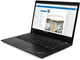 Laptop Lenovo ThinkPad X13 (20UF0038PB) Czarny - obraz 3