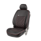 Авточохли на сидіння EMC-Elegant Eco Prestige для Jetour X70 2019-2023 позашляховик 5 дв. чорний з червоною ниткою - изображение 1