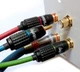 Разъём RCA панельное гнездо под акустическую розетку позолоченные контакты красная маркировка Avvicon AC-MJ-92S-R - изображение 2