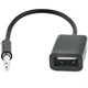 Переходник Value S0973 аудио USB для iPod Shuffle Jack 3.5mm M 4 pin - USB AF черный - изображение 1