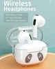 Беспроводные детские наушники BAVIN-31 c зарядным кейсом bluetooth 5.0 WHITE - изображение 1