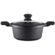 Каструля з кришкою Vinzer Kuro Induction Line 20 см 2,2 л 50427 - зображення 1