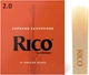 Трость для сопрано саксофона D'Addario Rico - Soprano Sax #2.0 (1шт) - изображение 1