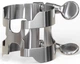 Лигатура типа Harrison + колпачок для кларнета Bb D'Addario H-LIGATURE & CAP FOR Bb CLARINET Silver-Plated - изображение 2