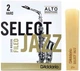 Трость для альт саксофона D'Addario Select Jazz - Alto Sax Filed 2H (1шт) - изображение 1