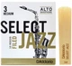 Трость для альт саксофона D'Addario Select Jazz - Alto Sax Filed 3M (1шт) - изображение 1