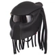 Мотошлем интеграл (full face) Хищник (Predator) AKFOX M-2278 XL черный - изображение 1