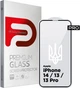 Захисне скло для смартфона Apple iPhone 14/13/13 Pro ArmorStandart Pro 3D LE Black (ARM65654) - зображення 1