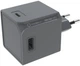 Сетевое зарядное устройство Allocacoc USBcube Original PD 65 W Серый (DH1253GY/EUPD65) (8719186042446) - изображение 1