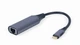 Гігабітний мережний адаптер Cablexpert USB Type-C - RJ-45 0.15 м Сірий (A-USB3C-LAN-01) - зображення 3