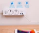 Мережевий фільтр (подовжувач) XO WL04 EU Extension Cord Socket 3роз. 3USB 10A 1.8M White - изображение 4