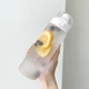 Спортивная бутылка для воды с поилкой Hello Water 780 мл белая (LB-88577) - изображение 5
