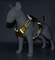 Нейлоновая шлея для собак до 100 кг Pet Style "DuoMM" Черная L - изображение 2