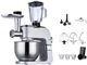 Кухонна машина Ardesto KMCH-K1500SS/ 1500 Вт/ 6 швидкостей + режим Pulse/ чаша 6 л./блендер 1.5 л./сріблясто-сірий - зображення 1