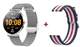 Смарт-часы Uwatch T8 Silver (круглая модель) 2 ремешка - изображение 2