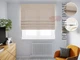 Римская штора система Light I&H Рогожка Димаут молочная 80*170 см - изображение 1
