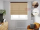 Римская штора система Light I&H Рогожка Димаут бежевая с верхним кантом 300*170 см - изображение 1