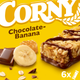 Упаковка злаковых батончиков Corny с бананом в молочном шоколаде 25 г х 6 шт (4011800523213) - изображение 2