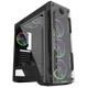 Корпус компьютерный ATX GameMax Optical Black без блока питания/Middle tower/RGB-подсветка Черный - изображение 1