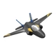 Радиоуправляемый самолет Blitz F35 Lighting 2 гироскопом и с сервоприводами закрылок Черный - изображение 3