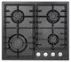 Газовая варочная поверхность ventolux hsf640-d3 cs (bk) - изображение 1