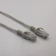 Сетевой патч корд кабель витая пара Ethernet для интернета LAN 2,6 м литой серый (801-g-2-6) - изображение 4