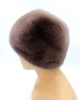 Зимняя меховая шапка женская VECONS "Катушка" One size капучино - изображение 5