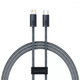 Кабель Baseus Dynamic Series Fast Charging Data Cable Type-C to iP 20W 1m Slate Gray (CALD000016) - изображение 1