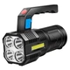 Ліхтарик Sirius TL-9328 перезарядний ручний 4*LED+COB - зображення 2