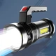 Ліхтарик Sirius TL-9328 перезарядний ручний 4*LED+COB - зображення 10