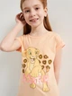 Детская футболка для девочки Disney Roi Lion WE1154 92-98 см Коралл (3609086628565) - изображение 4