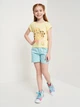 Детская футболка для девочки Disney Roi Lion WE1154 92-98 см Желтая (3609086628596) - изображение 3
