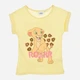 Детская футболка для девочки Disney Roi Lion WE1154 92-98 см Желтая (3609086628596) - изображение 5