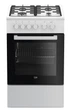Плита комбінована BEKO FSS52020DW - зображення 1