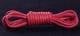 Вощеные круглые шнурки для обуви FASTLACES P2-2 Red 80cm - изображение 1
