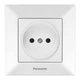 Розетка одинарна без з/з Panasonic Arkedia Slim біла - зображення 1