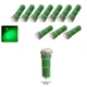 Светодиодная лампа Т5 (W1,2W W2x2,6d) 1 SMD 5050 12V Зелёная Autoexpect (15150) - изображение 3