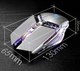 Игровая беспроводная мышь Uiosmuph со светодиодной подсветкой 2.4G. Цвет - Серебристый - изображение 8