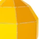 Люстра желтая в форме шара SLAVIA NI003/yellow - изображение 2