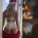 Комплект еротичної білизни напівпрозорий Молоко CIndyLove Білий One Size - зображення 6