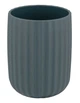 Стакан для зубных щеток Wenko Agropoli Dark Green, пластик, темно-зеленый - изображение 1